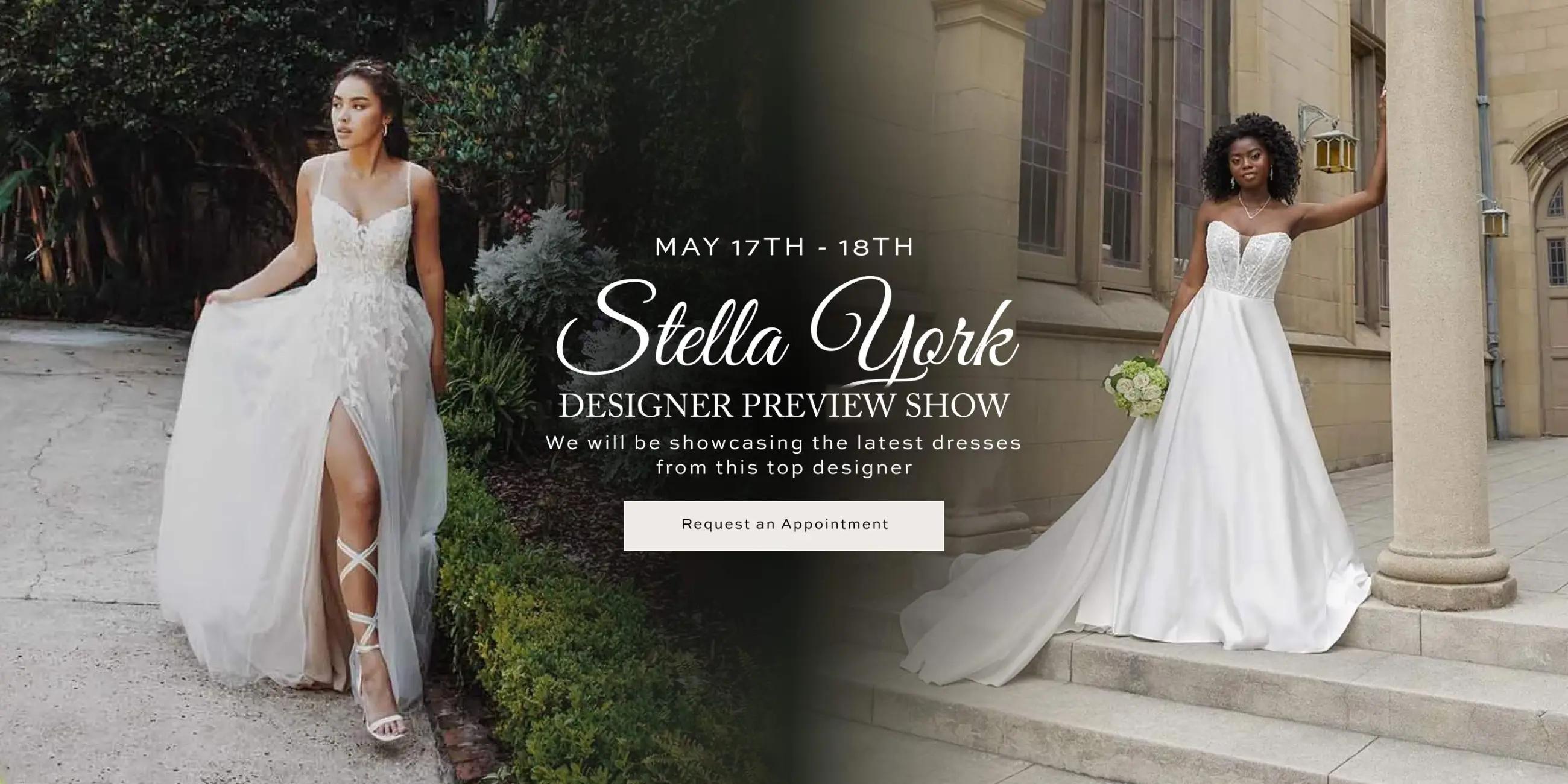 Stella York Desginer Preview Show banner desktop
