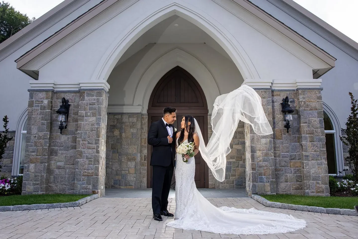 Photo of Model wearing a bridal collection dress