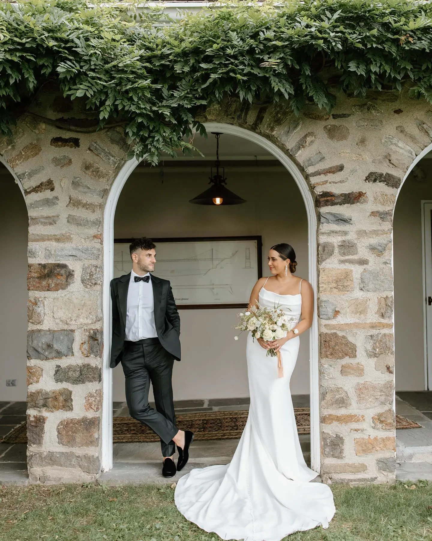 Photo of our real bride and groom